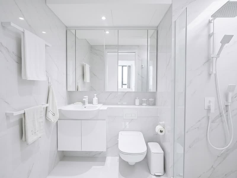 Park Place Residences, 2 Paya Lebar Road, 3 Bedrooms, 1,076 sqft, Condominium For Sale, by Jeremy Koh, 500180993 - Bathroom - PropertyGuru.com.sg