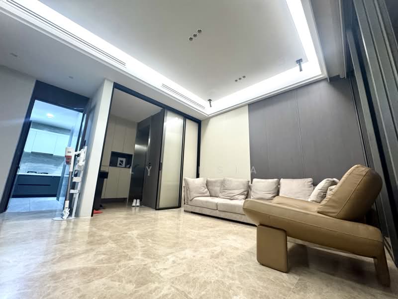 Leedon Residence, 6 Leedon Heights, 2 Bedrooms, 1,044 sqft, Condominium For Rent, by Lyn Hsia, 500181017 - Living Room - PropertyGuru.com.sg