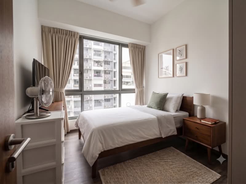 Riverbank at Fernvale, Sengkang West Way/Fernvale, 3 Bedrooms, 1,044 sqft, Condominium For Sale, by Val Ong, 500181053 - Bedroom - PropertyGuru.com.sg