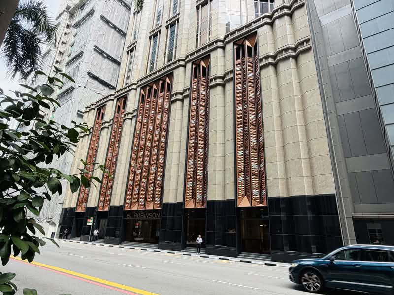61 Robinson, 61 Robinson Road, 1,830 sqft, Office For Rent, by Preston Tan, 500181073 - Exterior - CommercialGuru.com.sg