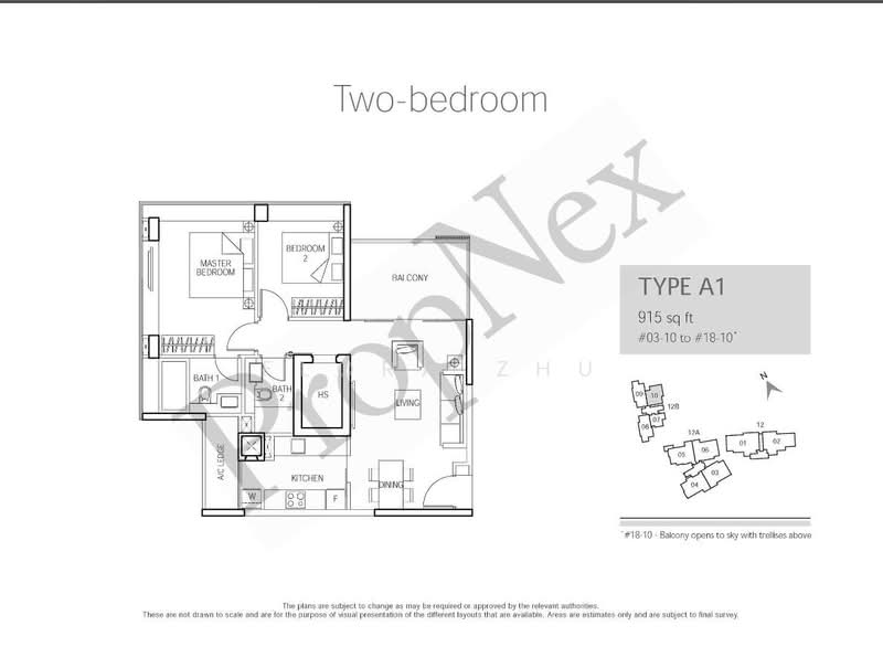 The Vermont On Cairnhill, 12 Cairnhill Rise, 2 Bedrooms, 915 sqft, Condominium For Sale, by Flora Zhu, 500181098 - PropertyGuru.com.sg