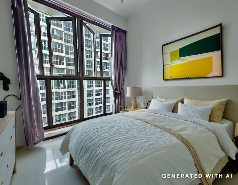 Rivercove Residences EC, 20 Anchorvale Ln, 3 Bedrooms, 958 sqft, Condominium For Sale, by Lai Zhi Ping (Jack), 500181111 - Bedroom - PropertyGuru.com.sg