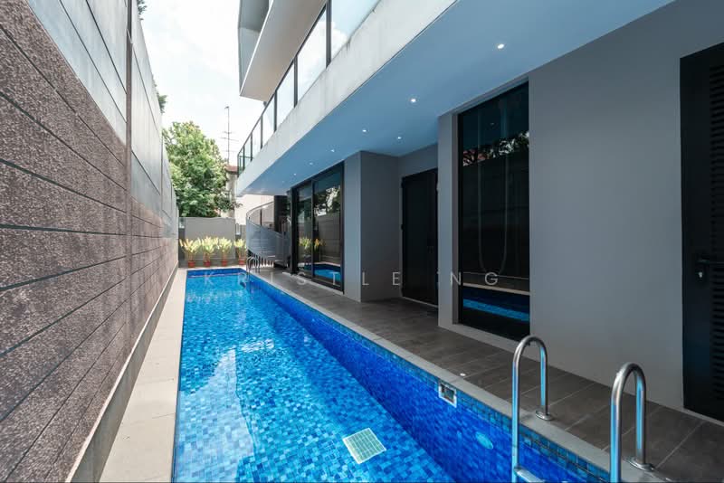 Almost new | Huge 8149sf 2.5+Basement & pool near Seletar Hills, , 6 Bedrooms, 8,149 sqft, Semi-Detached House For Sale, by Kristle Ng, 500181114 - Exterior - PropertyGuru.com.sg