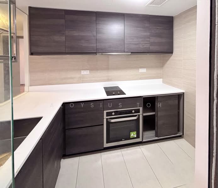 RiverTrees Residences, 21 Fernvale Close, 2 Bedrooms, 732 sqft, Condominium For Rent, by Aloysius Toh, 500181183 - Kitchen - PropertyGuru.com.sg