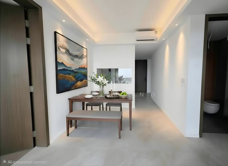 AMO Residence, 23 Ang Mo Kio Rise, 2 Bedrooms, 743 sqft, Condominium For Sale, by Jason Ong, 500181197 - Decorated Dining Room - PropertyGuru.com.sg