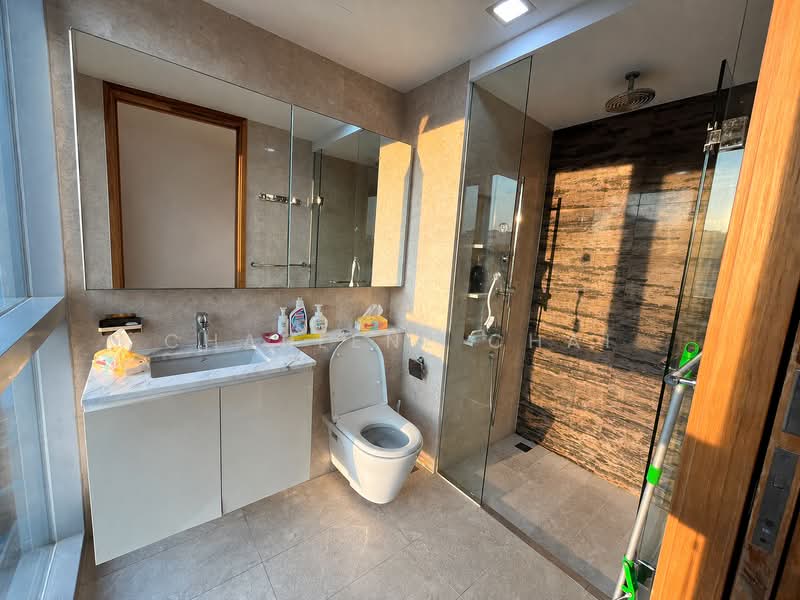 The Scala @ Lorong Chuan, 136 Serangoon Avenue 3, 3 Bedrooms, 904 sqft, Condominium For Rent, by Charlene Chai, 500181229 - Bathroom - PropertyGuru.com.sg