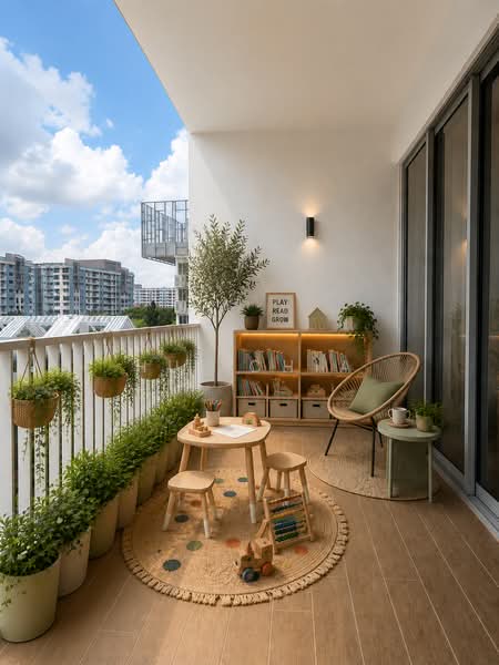Woodhaven, 71 Woodgrove Avenue, 3 Bedrooms, 1,173 sqft, Condominium For Sale, by hui Chia, 500181256 - Balcony - PropertyGuru.com.sg