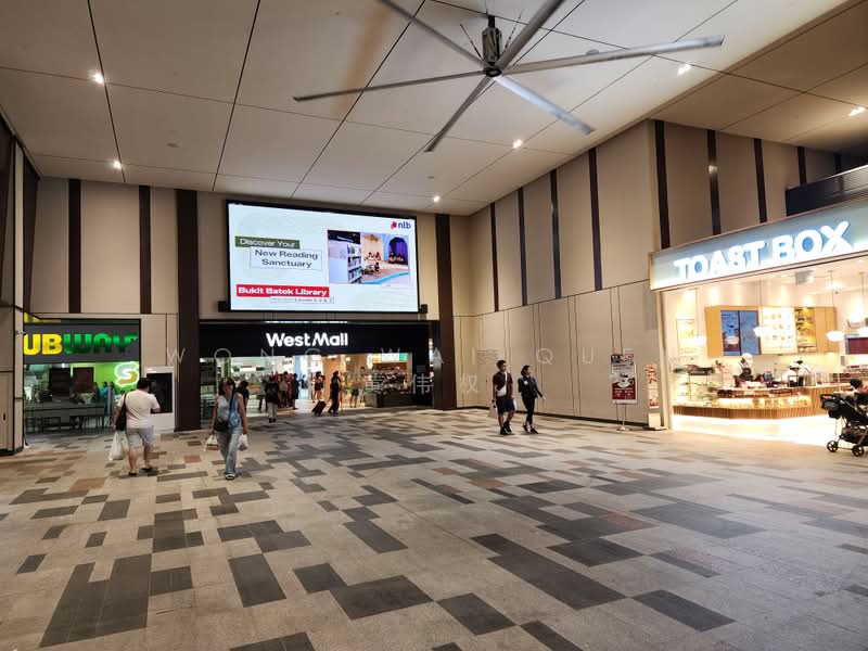 West Mall, 1 Bukit Batok Central Link, 200 sqft, Mall Shop For Rent, by Wong Wai Quen 黄伟权, 500181259 - Exterior - CommercialGuru.com.sg