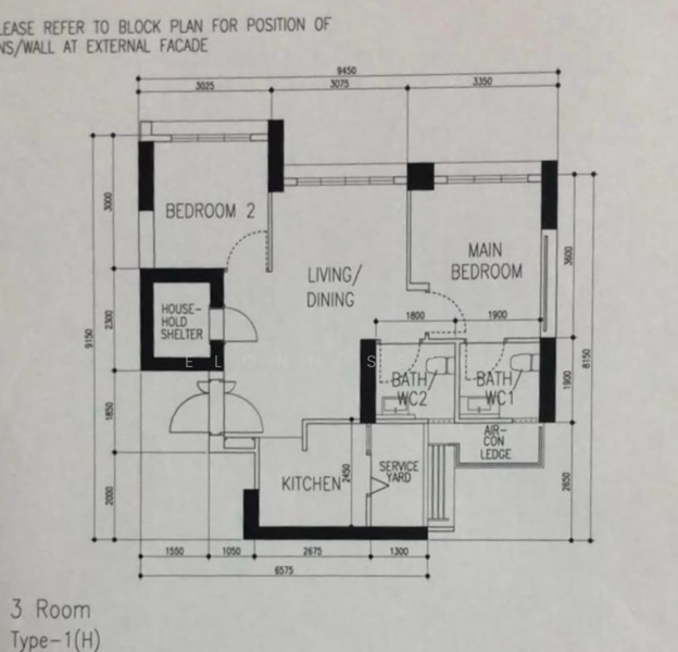 96 Dawson Road, 96 Dawson Road, 2 Bedrooms, 753 sqft, HDB Flat For Sale, by Elonn Seah, 500181289 - PropertyGuru.com.sg