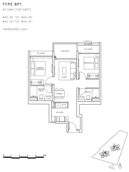 AMO Residence, 23 Ang Mo Kio Rise, 2 Bedrooms, 743 sqft, Condominium For Sale, by Eugene Lee, 500181304 - PropertyGuru.com.sg