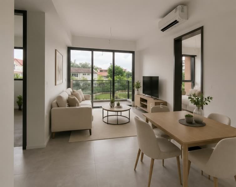 AMO Residence, 23 Ang Mo Kio Rise, 2 Bedrooms, 743 sqft, Condominium For Sale, by Eugene Lee, 500181304 - Living Room - PropertyGuru.com.sg