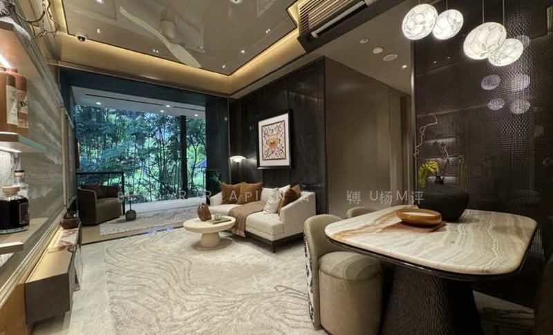 UPPERHOUSE at Orchard Boulevard, 22 Orchard Boulevard, Tanglin / Holland / Bukit Timah, 2 Bedrooms, 700 sqft, Condominium For Sale, by Lorraine Lum, 500181324 - Living Room - PropertyGuru.com.sg