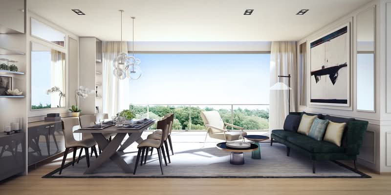 Principal Garden, 91 Prince Charles Crescent, 1 Bedroom, 495 sqft, Condominium For Rent, by April Lim, 500181331 - Living Room - PropertyGuru.com.sg