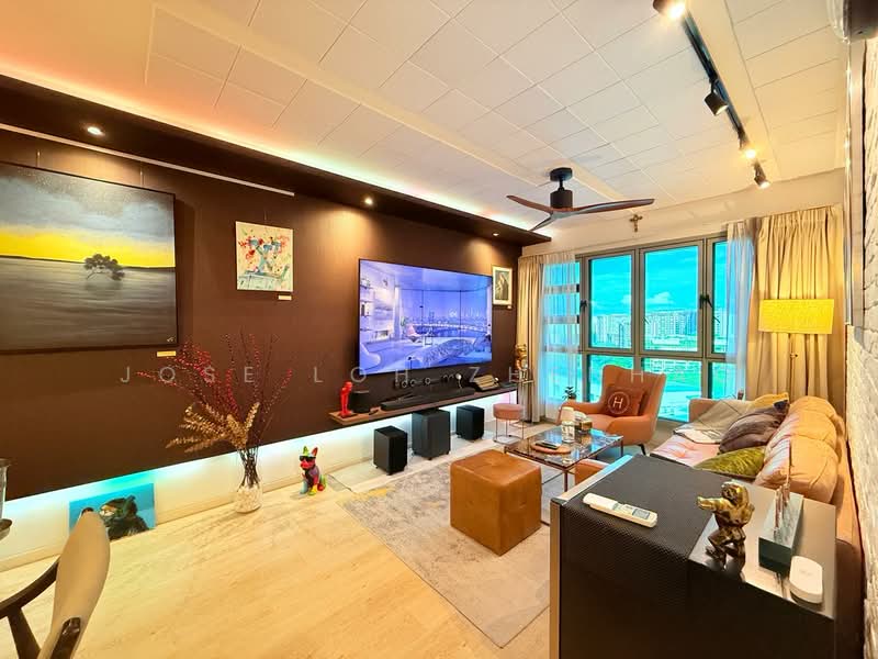 676D Punggol Drive, 676D Punggol Drive, 3 Bedrooms, 1,001 sqft, HDB Flat For Sale, by Jose Loh Zhenhao, 500181351 - Living Room - PropertyGuru.com.sg