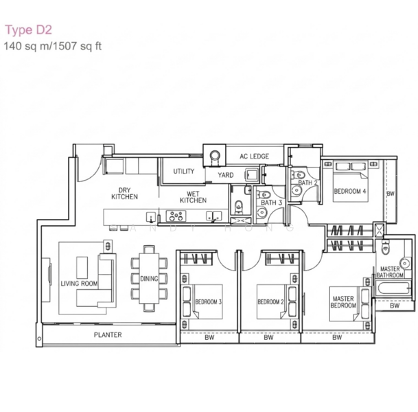 The Centris, 65 Jurong West Central 3, 4 Bedrooms, 1,507 sqft, Apartment For Rent, by Sandy Hong, 500181382 - PropertyGuru.com.sg