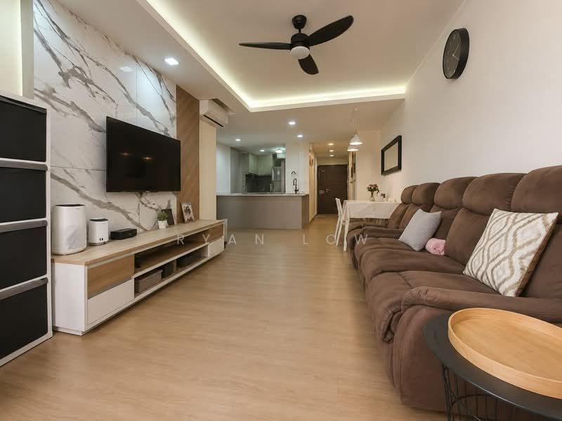 Corner unit | Spacious unit | 4 bedrooms | Sembawang, , 4 Bedrooms, 1,227 sqft, HDB Flat For Sale, by Ryan Low, 500181390 - Living Room - PropertyGuru.com.sg