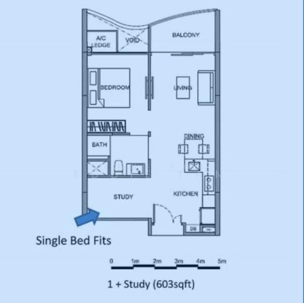 Kingsford Hillview Peak, 105 Hillview Rise, 2 Bedrooms, 603 sqft, Condominium For Sale, by Reene Tok, 500181444 - PropertyGuru.com.sg