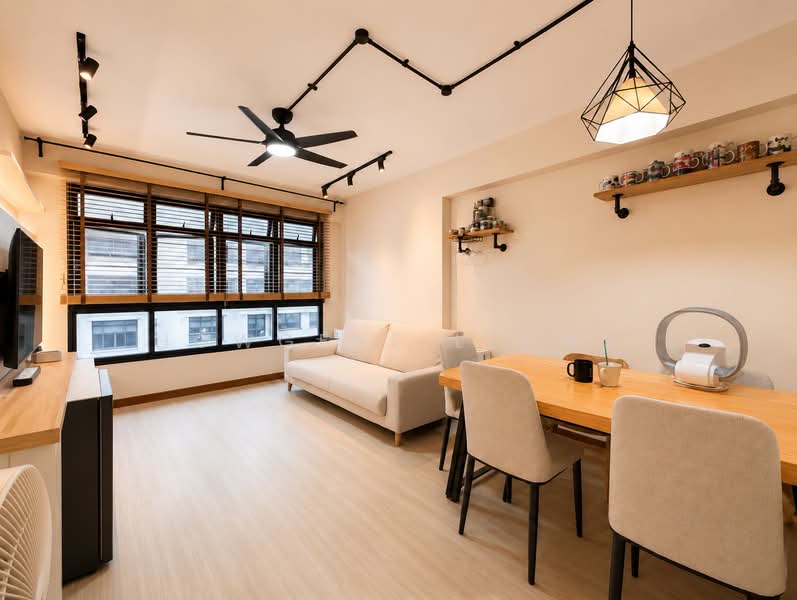 547A Segar Road, 547A Segar Road, 3 Bedrooms, 990 sqft, HDB Flat For Sale, by Howgene Leong, 500181470 - Living Room - PropertyGuru.com.sg