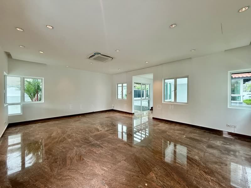Branksome Road, Detached House, 4 Bedrooms, 5,300 sqft, Detached House For Rent, by Elaine Goh, 500181506 - Living Room - PropertyGuru.com.sg
