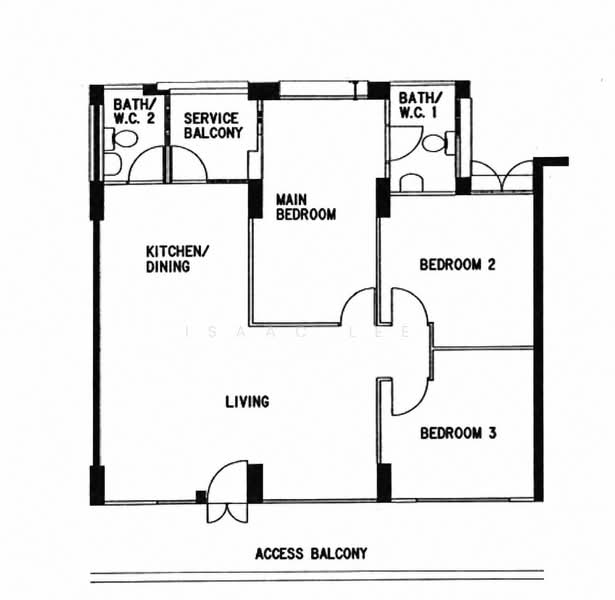 165 Hougang Avenue 1, 165 Hougang Avenue 1, 3 Bedrooms, 990 sqft, HDB Flat For Sale, by Isaac Lee, 500181540 - PropertyGuru.com.sg