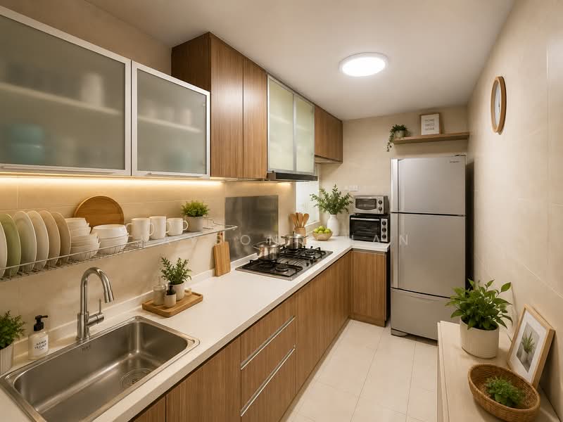 The Lakeshore, 31 Jurong West Street 41, 3 Bedrooms, 926 sqft, Condominium For Sale, by Jayson Chan, 500181549 - Kitchen - PropertyGuru.com.sg