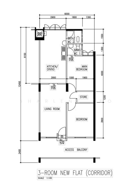 151 Ang Mo Kio Avenue 5, 151 Ang Mo Kio Avenue 5, 2 Bedrooms, 732 sqft, HDB Flat For Sale, by Sharlene Teo, 500181565 - PropertyGuru.com.sg