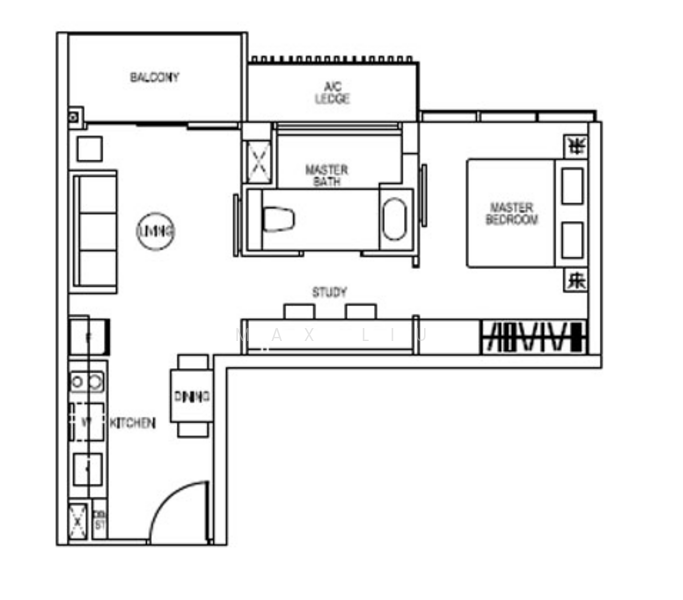 The Poiz Residences, 12 Meyappa Chettiar Road, 1 Bedroom, 538 sqft, Condominium For Rent, by Max Liu, 500181575 - PropertyGuru.com.sg