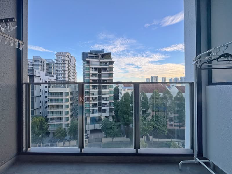 The Poiz Residences, 12 Meyappa Chettiar Road, 1 Bedroom, 538 sqft, Condominium For Rent, by Max Liu, 500181575 - Balcony - PropertyGuru.com.sg