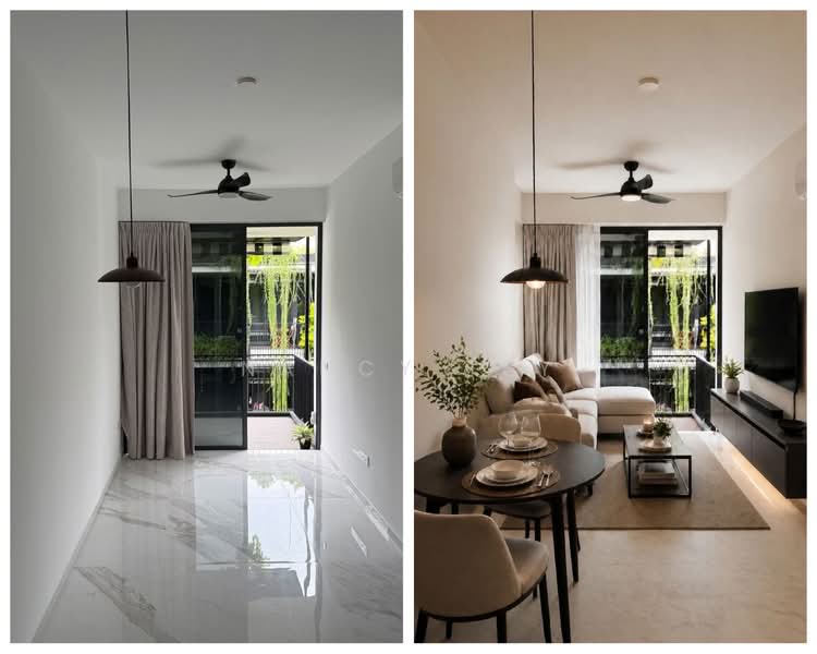 Jervois Mansion, 4 Jervois Close, 3 Bedrooms, 861 sqft, Condominium For Rent, by Nancy Tey, 500181585 - Living Room - PropertyGuru.com.sg