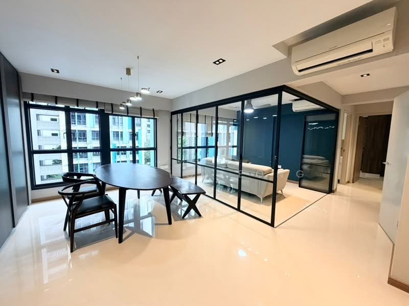 118A Alkaff Crescent, 118A Alkaff Crescent, 3 Bedrooms, 1,001 sqft, HDB Flat For Rent, by Gerald Leong, 500181634 - Living Dining Room - PropertyGuru.com.sg