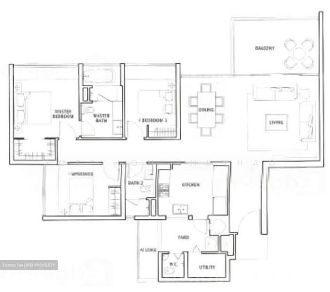 The Sea View, 31 Amber Road, 3 Bedrooms, 1,410 sqft, Condominium For Sale, by Jose Loh Zhenhao, 500181636 - PropertyGuru.com.sg