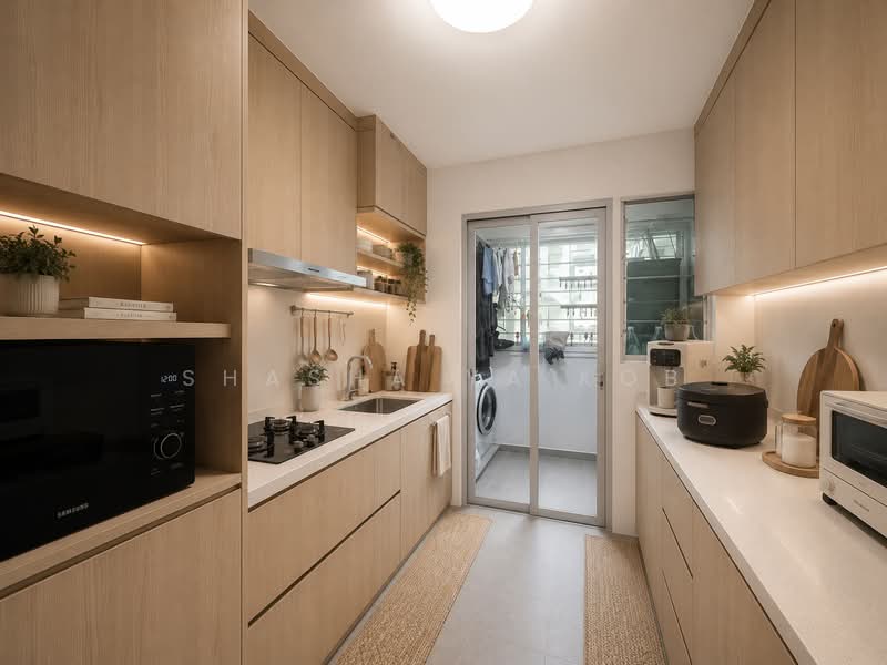 815B Choa Chu Kang Avenue 7, 815B Choa Chu Kang Avenue 7, 3 Bedrooms, 1,001 sqft, HDB Flat For Sale, by Shasha Ya'kob, 500181702 - Kitchen - PropertyGuru.com.sg