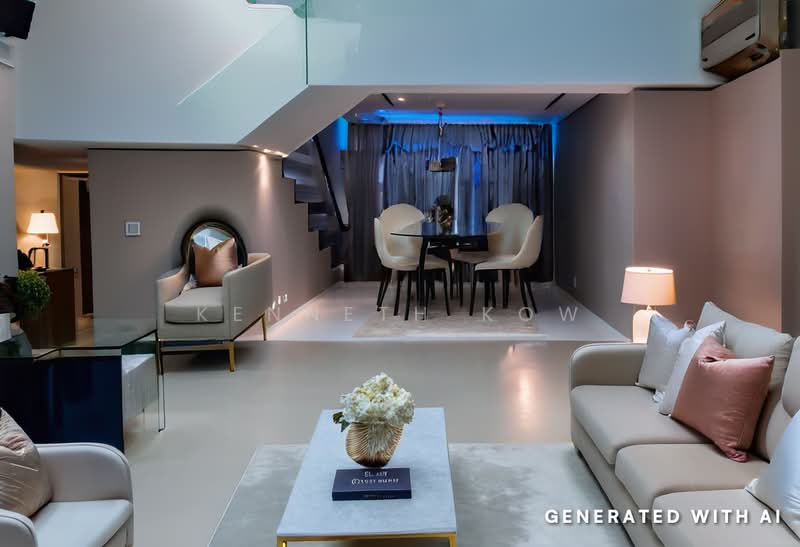 240 Lorong 1 Toa Payoh, 240 Lorong 1 Toa Payoh, 3 Bedrooms, 1,571 sqft, HDB Flat For Sale, by Kenneth Kow, 500181709 - Living Room (suggested decor) - PropertyGuru.com.sg