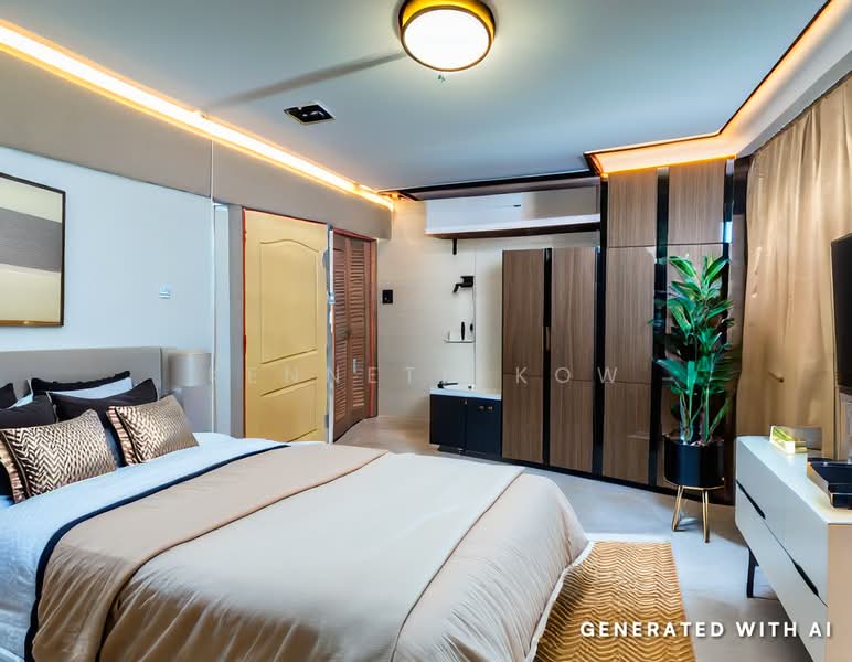 240 Lorong 1 Toa Payoh, 240 Lorong 1 Toa Payoh, 3 Bedrooms, 1,571 sqft, HDB Flat For Sale, by Kenneth Kow, 500181709 - Bedroom (suggested decor) - PropertyGuru.com.sg