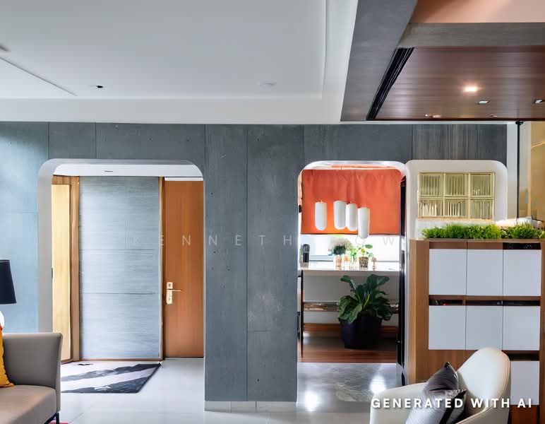 240 Lorong 1 Toa Payoh, 240 Lorong 1 Toa Payoh, 3 Bedrooms, 1,571 sqft, HDB Flat For Sale, by Kenneth Kow, 500181709 - Living area (suggested decor) - PropertyGuru.com.sg