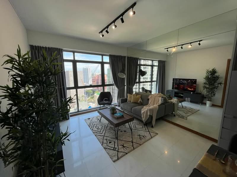 Icon, 10 Gopeng Street, 1 Bedroom, 560 sqft, Apartment For Sale, by Rayne Chua 蔡美慧, 500181724 - Living Room - PropertyGuru.com.sg
