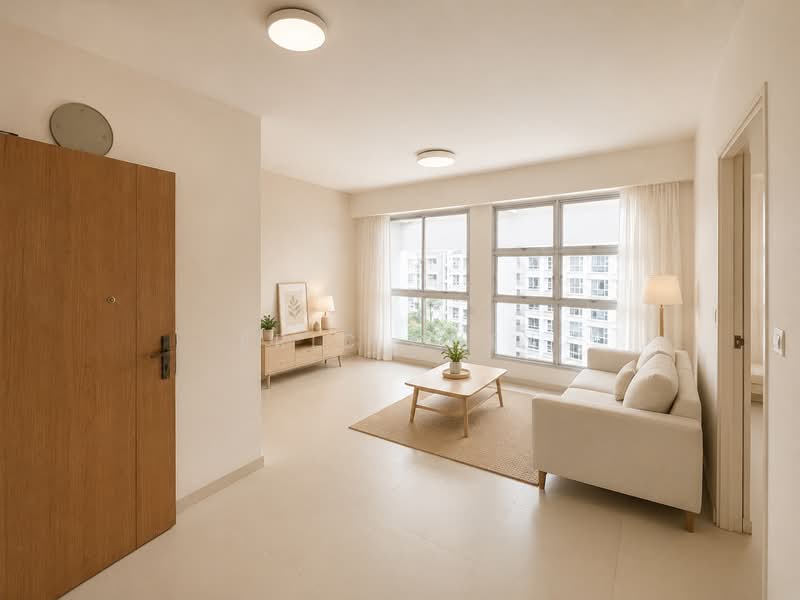 52 Commonwealth Drive, 52 Commonwealth Drive, 1 Bedroom, 506 sqft, HDB Flat For Sale, by Eric Chey, 500181740 - Living Room - PropertyGuru.com.sg