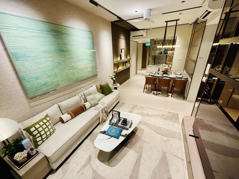Vela Bay, 1 Bayshore Walk, 4 Bedrooms, 1,173 sqft, Condominium For Sale, by Murphy Lee, 500181743 - Living Room - PropertyGuru.com.sg