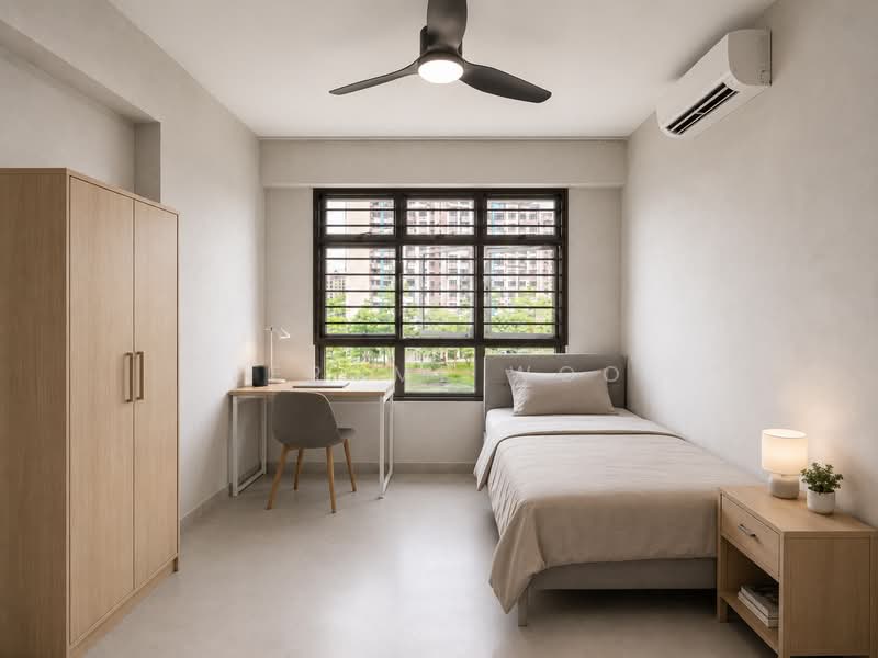 876A Tampines Avenue 8, 876A Tampines Avenue 8, Room Rental, 200 sqft, HDB Flat For Rent, by Jerome Woo, 500181752 - Bedroom - PropertyGuru.com.sg