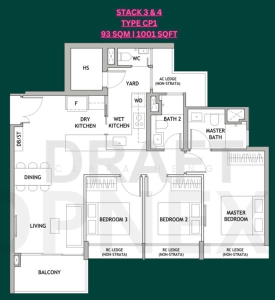 Dunearn House, 760 Dunearn Road, 3 Bedrooms, 969 sqft, Condominium For Sale, by Clara Heng, 500181764 - PropertyGuru.com.sg