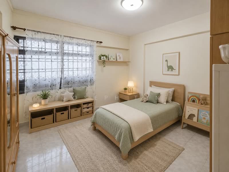701 Woodlands Drive 40, 701 Woodlands Drive 40, 3 Bedrooms, 1,098 sqft, HDB Flat For Sale, by Joseph Tan, 500181773 - Bedroom -AI enhanced - PropertyGuru.com.sg