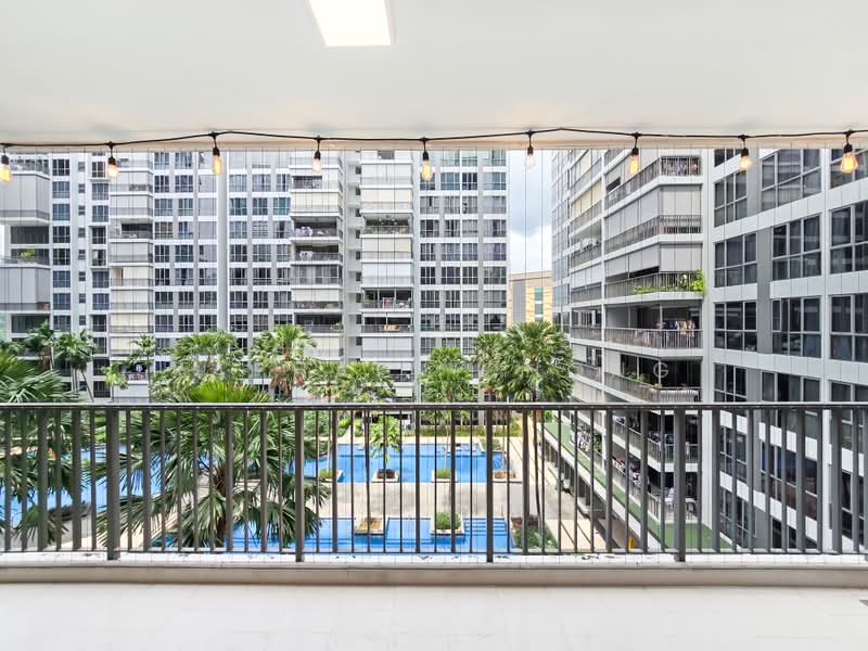 Waterwoods, 23 Punggol Field Walk, 2 Bedrooms, 1,281 sqft, Executive Condominium For Rent, by Raphael Chong, 500181781 - Balcony - PropertyGuru.com.sg