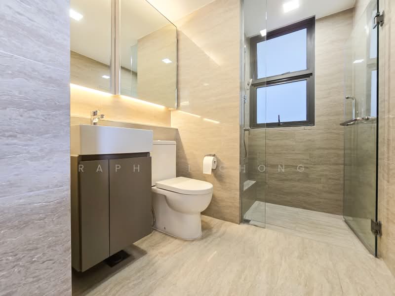 Waterwoods, 23 Punggol Field Walk, 2 Bedrooms, 1,281 sqft, Executive Condominium For Rent, by Raphael Chong, 500181781 - Bathroom - PropertyGuru.com.sg