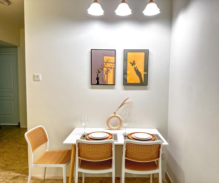 Simei Green Condominium, 1 Simei Street 4, Room Rental, 100 sqft, Condominium For Rent, by Andrew Yek, 500181838 - Dining Room - PropertyGuru.com.sg