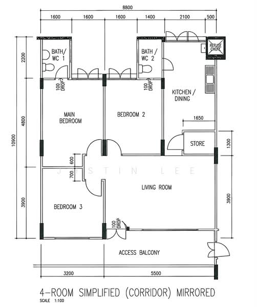 173 Yishun Avenue 7, 173 Yishun Avenue 7, 3 Bedrooms, 893 sqft, HDB Flat For Sale, by Justin Lee, 500181909 - PropertyGuru.com.sg