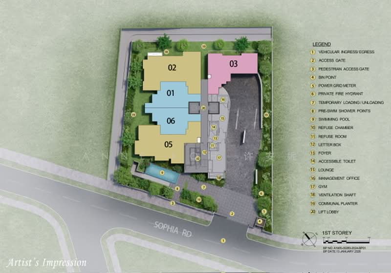 Sophia Meadow, 132 Sophia Road, 1 Bedroom, 484 sqft, Condominium For Sale, by Anne Koh ่ฎธๅฎๅฆฎ, 500181942 - Exterior - PropertyGuru.com.sg