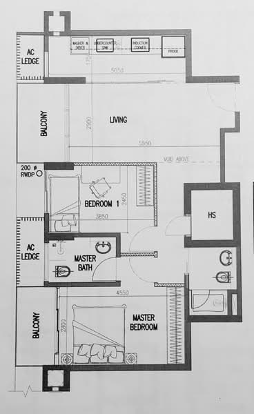 One 33 Residences, , 2 Bedrooms, 1,152 sqft, Apartment For Rent, by Loh Yeow Meng, 500181948 - PropertyGuru.com.sg