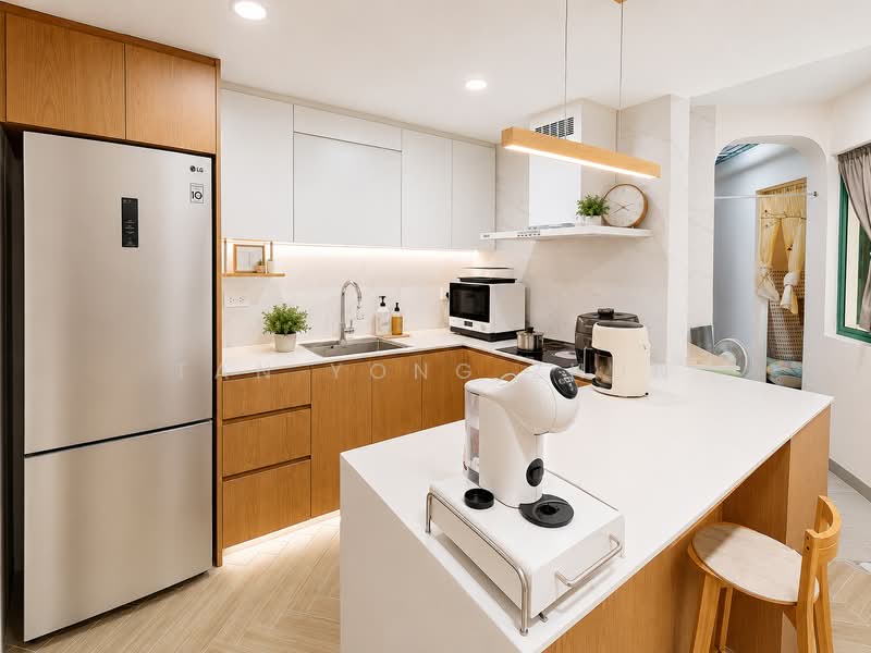 Palm Gardens, 2E Hong San Walk, 3 Bedrooms, 1,216 sqft, Condominium For Sale, by Tan Yong Zhun, 500181967 - Kitchen - PropertyGuru.com.sg