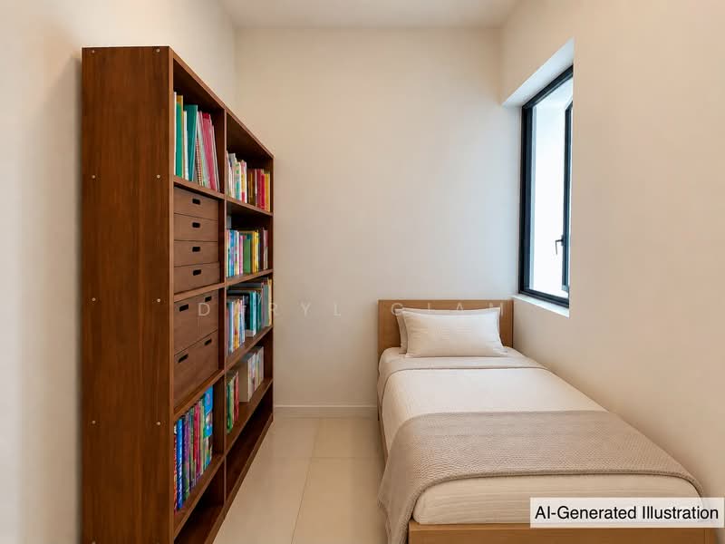 d'Leedon (Former Farrer Court), 11 Leedon Heights, 2 Bedrooms, 635 sqft, Condominium For Sale, by Daryl Giam, 500181976 - Bedroom - PropertyGuru.com.sg