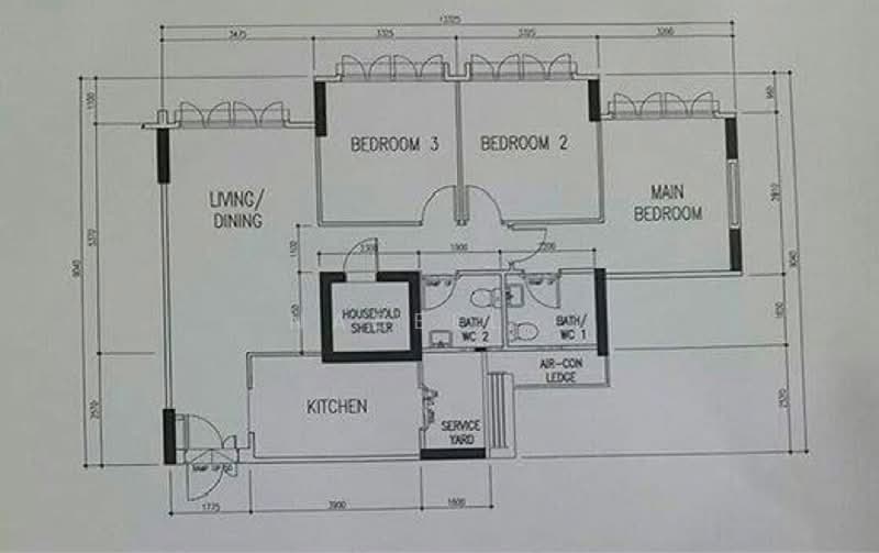 229 Tampines Street 23, 229 Tampines Street 23, 1 Bedroom, , HDB Flat For Rent, by Nabeel ., 500182036 - PropertyGuru.com.sg